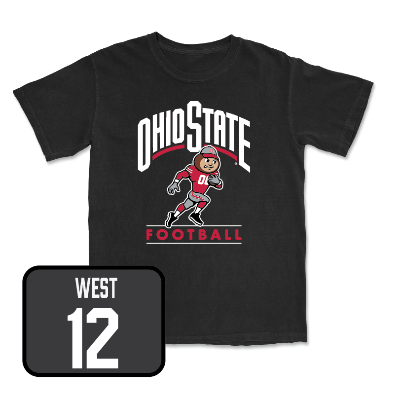 Football Black Gridiron Tee  - Bryce West