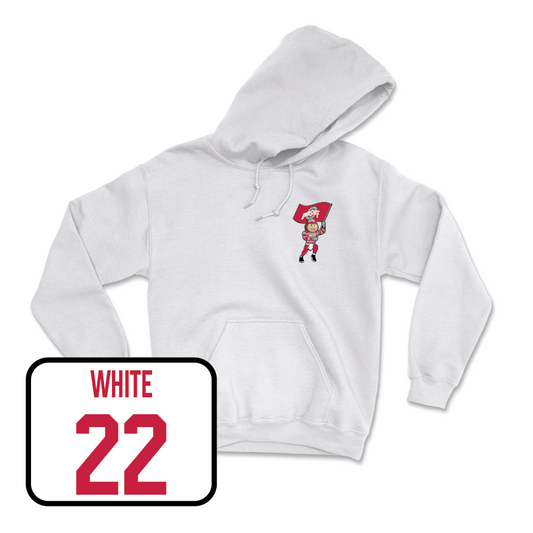 Men's Lacrosse White Brutus Hoodie  - Liam White