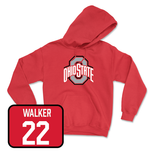 Red Women's Basketball Team Hoodie - Eboni Walker