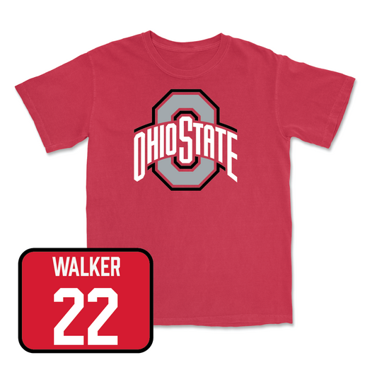 Red Women's Basketball Team Tee - Eboni Walker