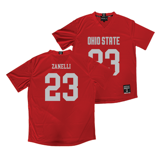 Ohio State Women's Lacrosse Red Jersey - Kit Zanelli | #23