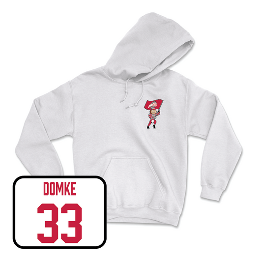 Baseball White Brutus Hoodie  - Chris Domke