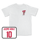 Women's Soccer White Brutus Comfort Colors Tee  - Arella Jacome Agnalt