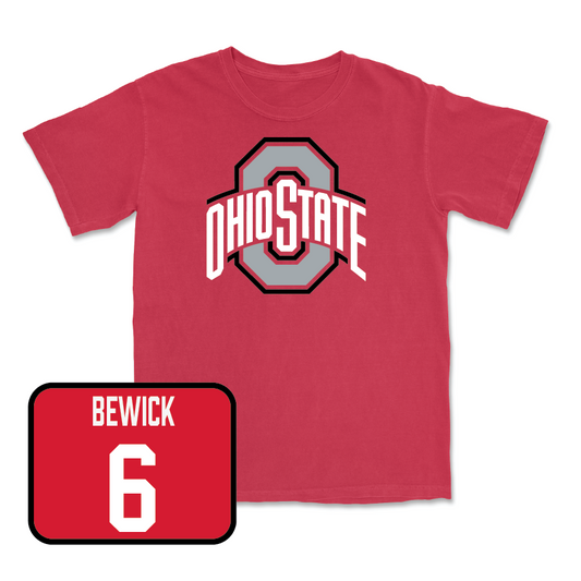 Red Softball Team Tee   - Sami Bewick