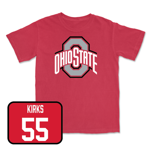 Red Football Team Tee   - Dom Kirks