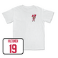 Women's Soccer White Brutus Comfort Colors Tee  - Nette-Nina Hiltunen