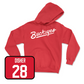 Red Women's Ice Hockey Script Hoodie  - Brooke Disher