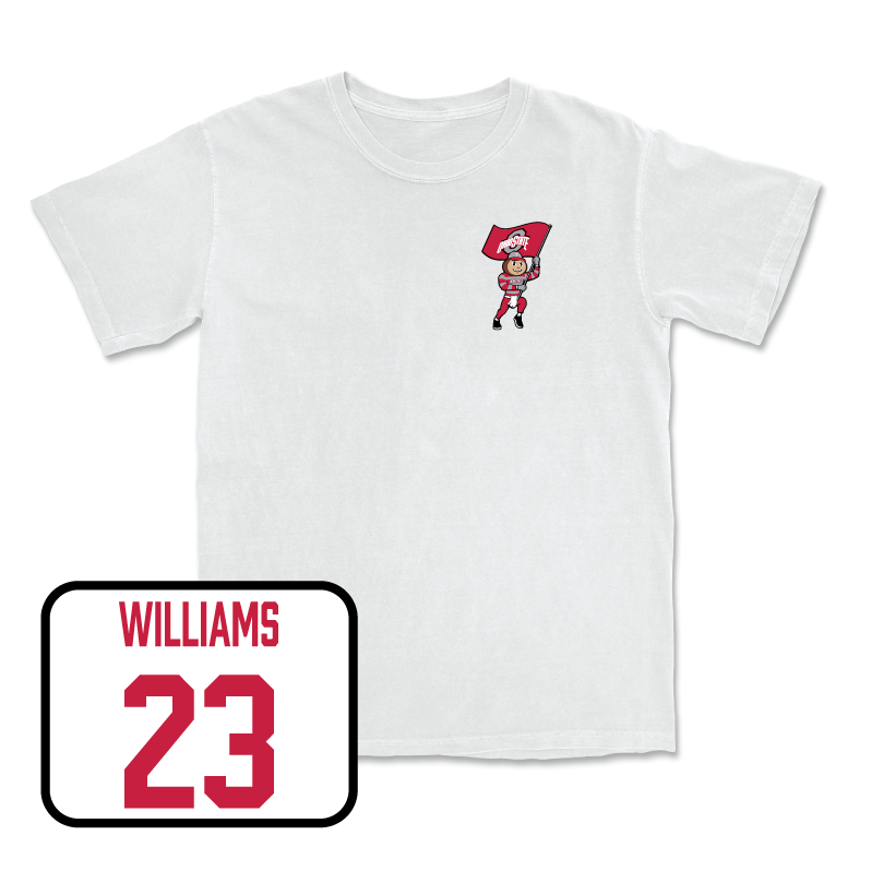 Men's Soccer White Brutus Comfort Colors Tee  - Donovan Williams