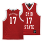 Ohio State Men's Red Basketball Jersey  - Ivan Njegovan