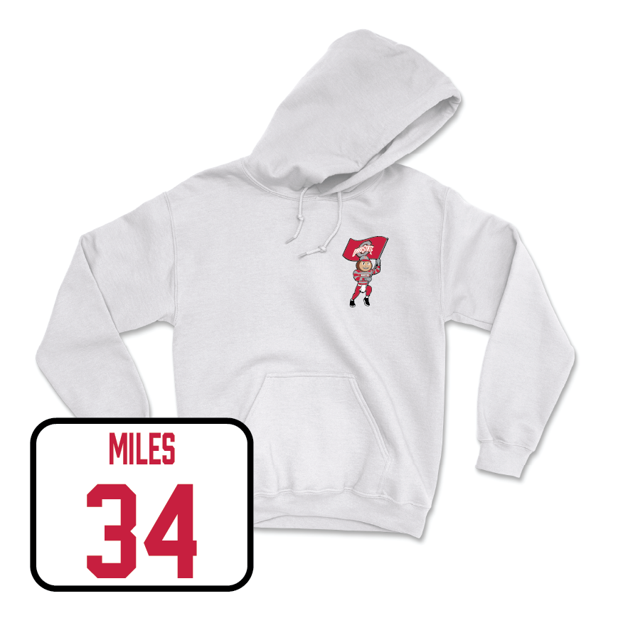 Football White Brutus Hoodie   - Bukari Miles