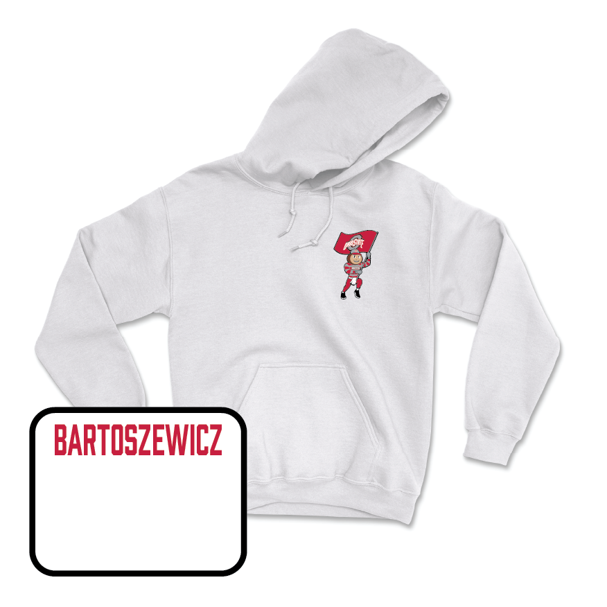 Swimming & Diving White Brutus Hoodie  - Julia Bartoszewicz