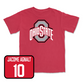 Red Women's Soccer Team Tee  - Arella Jacome Agnalt