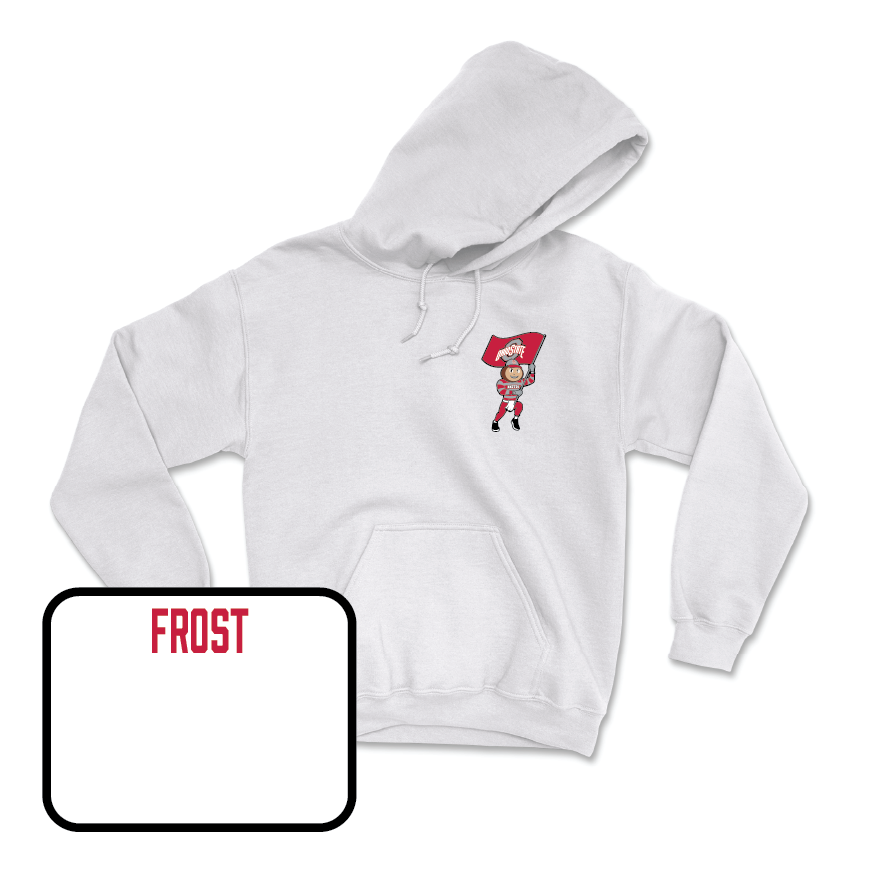 Swimming & Diving White Brutus Hoodie  - TJ Frost