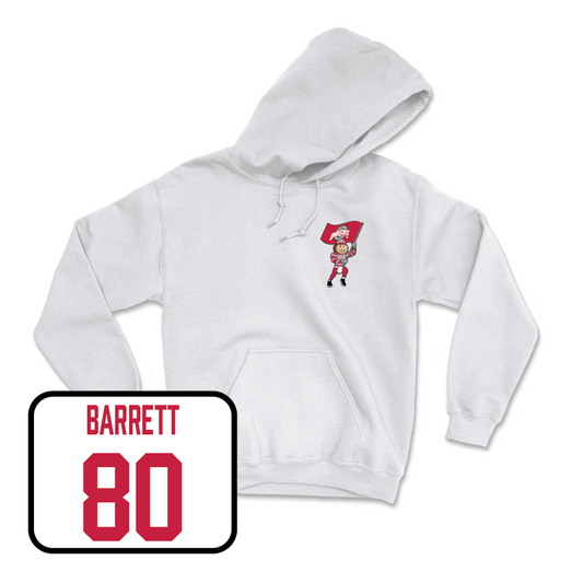 Softball White Brutus Hoodie   - Tanaya Barrett