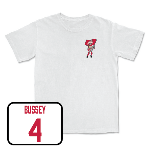 Baseball White Brutus Comfort Colors Tee  - Reggie Bussey