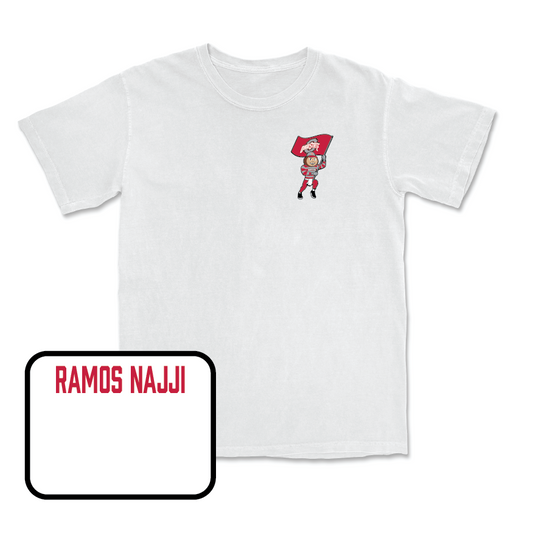 Swimming & Diving White Brutus Comfort Colors Tee  - Maria Ramos Najji