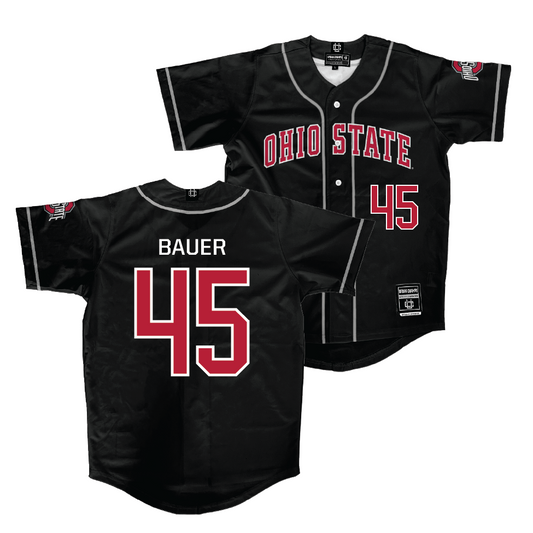 Ohio State Baseball Black Jersey  - Douglas Bauer