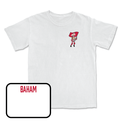 Women's Gymnastics White Brutus Comfort Colors Tee   - Kerrington Baham