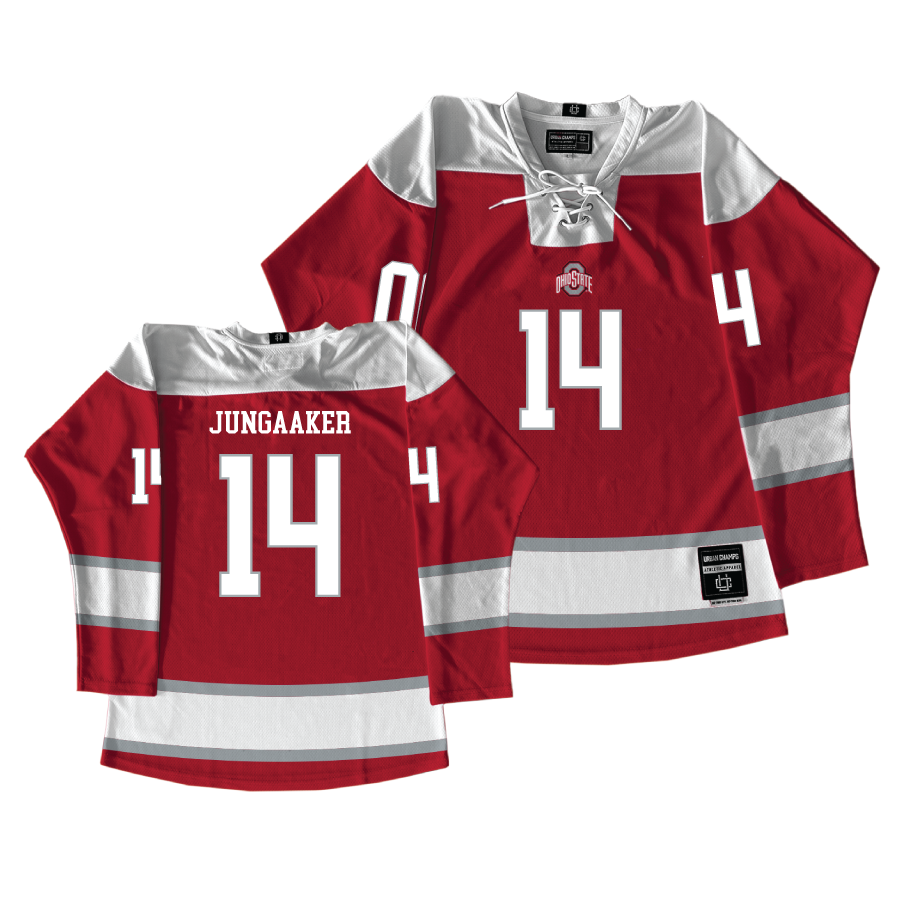 Ohio State Women's Ice Hockey Red Jersey  - Mira Jungaaker