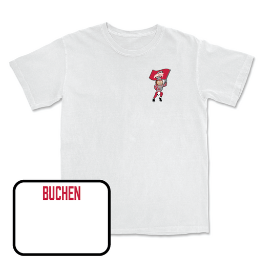 Swimming & Diving White Brutus Comfort Colors Tee  - Max Buchen