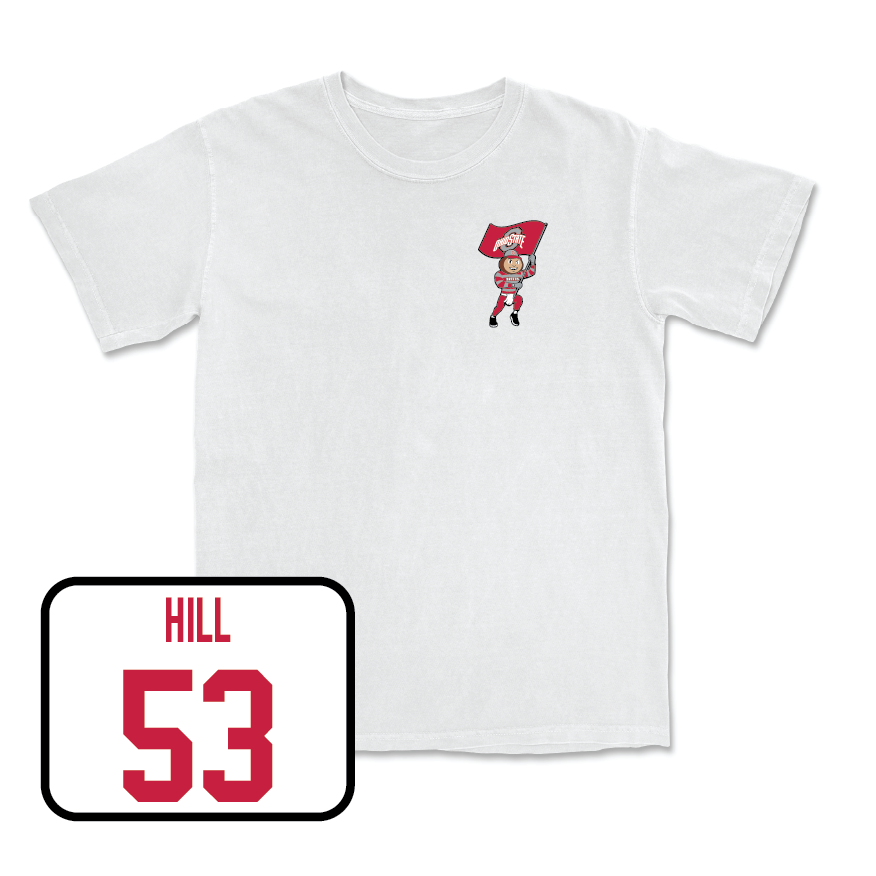 Baseball White Brutus Comfort Colors Tee  - Spencer Hill