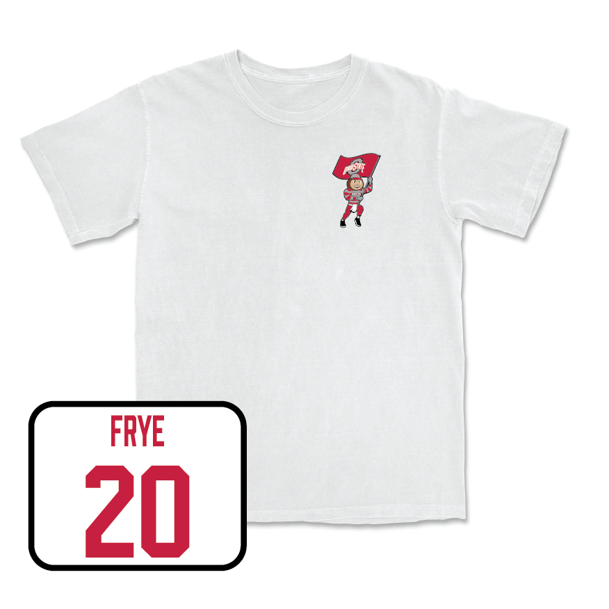 Softball White Brutus Comfort Colors Tee   - Morgan Frye