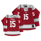 Ohio State Men's Ice Hockey Red Jersey  - Noah Powell