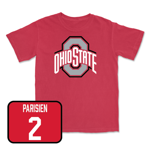 Red Softball Team Tee   - Hadley Parisien