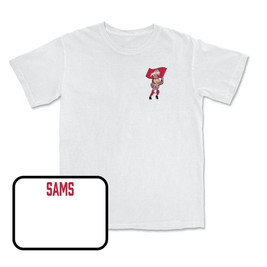 Women's Gymnastics White Brutus Comfort Colors Tee   - Reagan Sams