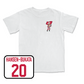 Men's Ice Hockey White Brutus Comfort Colors Tee  - Aiden Hansen-Bukata