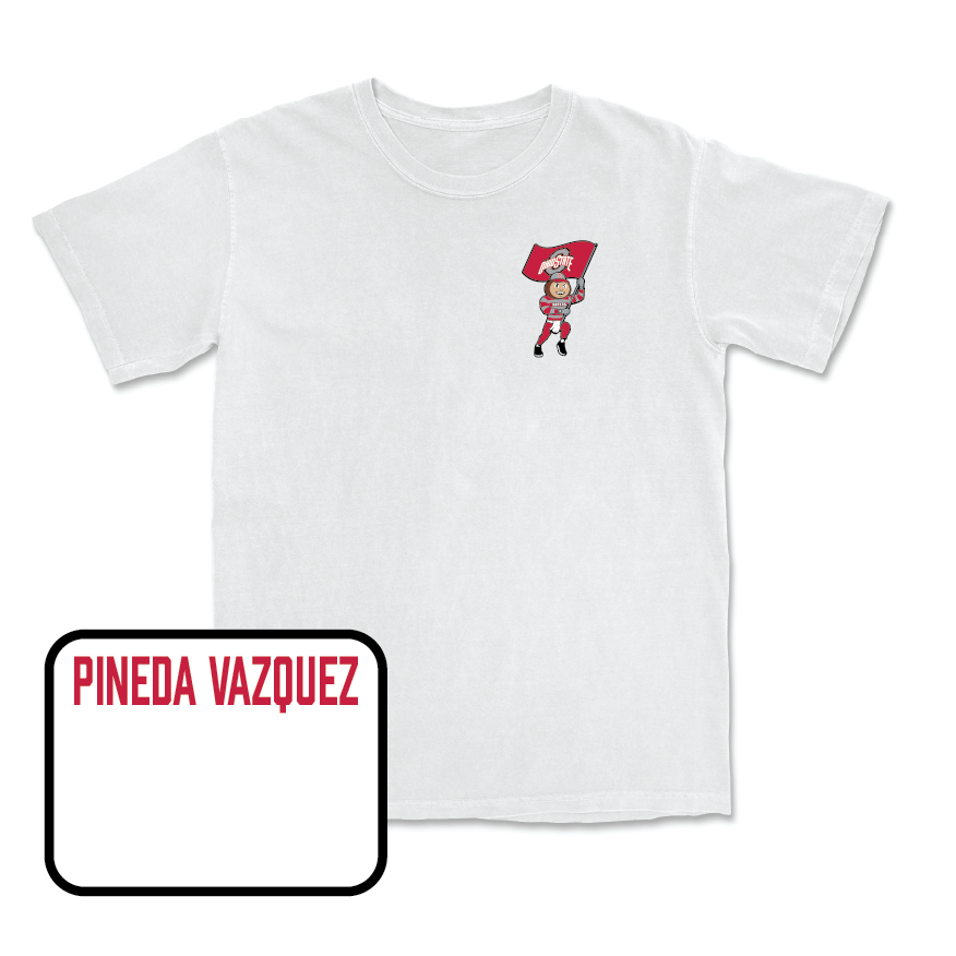 Swimming & Diving White Brutus Comfort Colors Tee  - Paola Pineda Vazquez