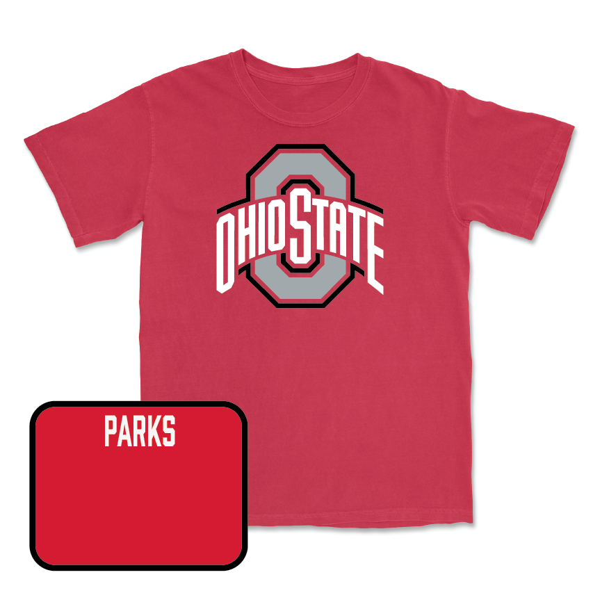 Red Women's Gymnastics Team Tee   - Katlynn Parks