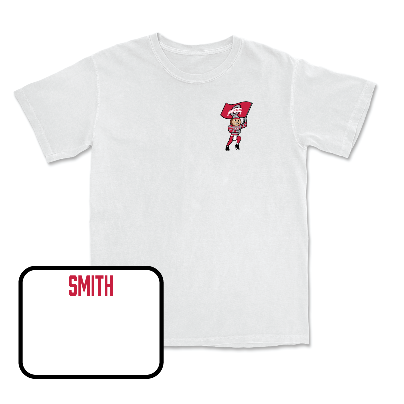 Wrestling White Brutus Comfort Colors Tee  - Cayaen Smith